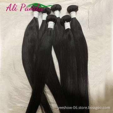 wholesale natural unprocessed brazillian  wholesale vendors human silky straight  hair bundles 10 pcs